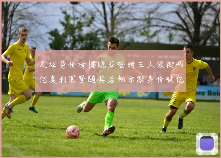 足坛身价榜揭晓亚哈姆三人领衔两亿奥利塞紧随其后帕尔默身价破亿